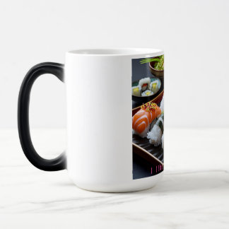 Taza Mágica 「日本の寿司:至福のひととき(Japanese Sushi: A Moment of Bliss)」