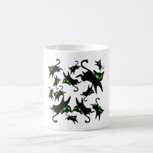 13 Saltando Kitties negros