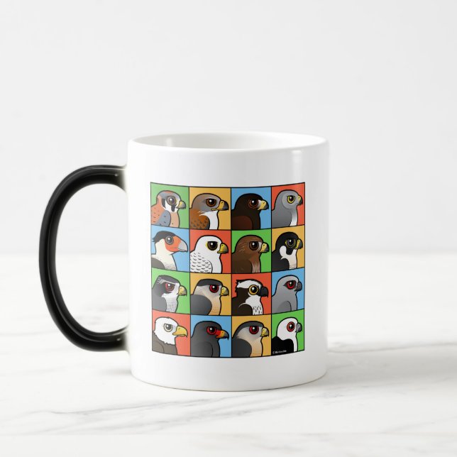 Taza Mágica 16 perfiles norteamericanos del rapaz (Izquierda)