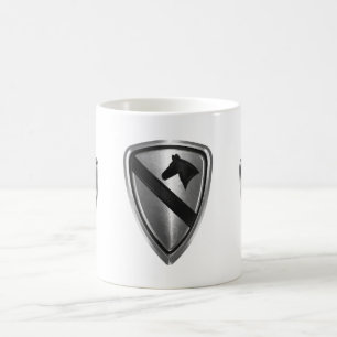 Taza Mágica 1.ᵉʳ Diseño de Parches de Acero de la División de 