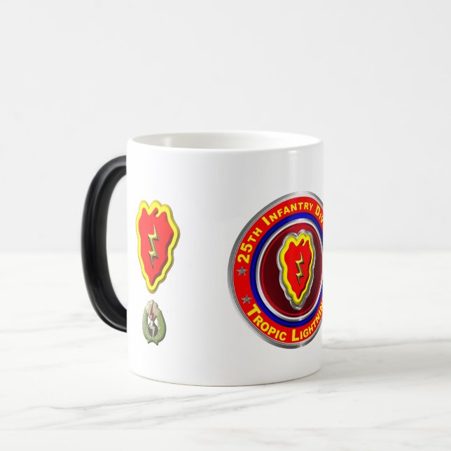 Taza Mágica 25.ª División de Infantería Keepsake (Anverso izquierdo)
