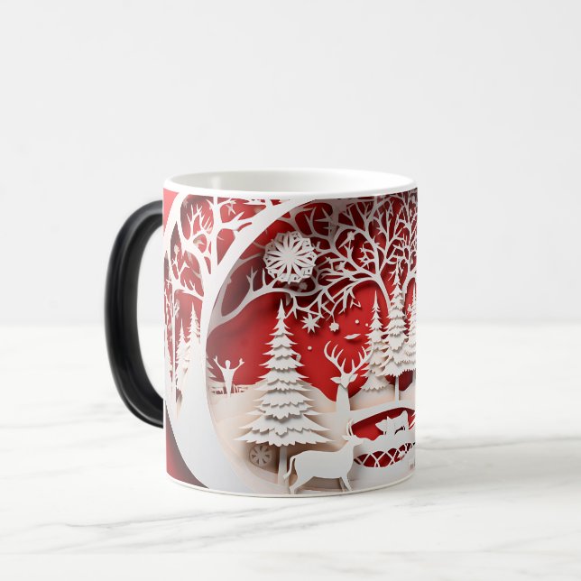 Taza Mágica 3D-Christmas (Anverso izquierdo)