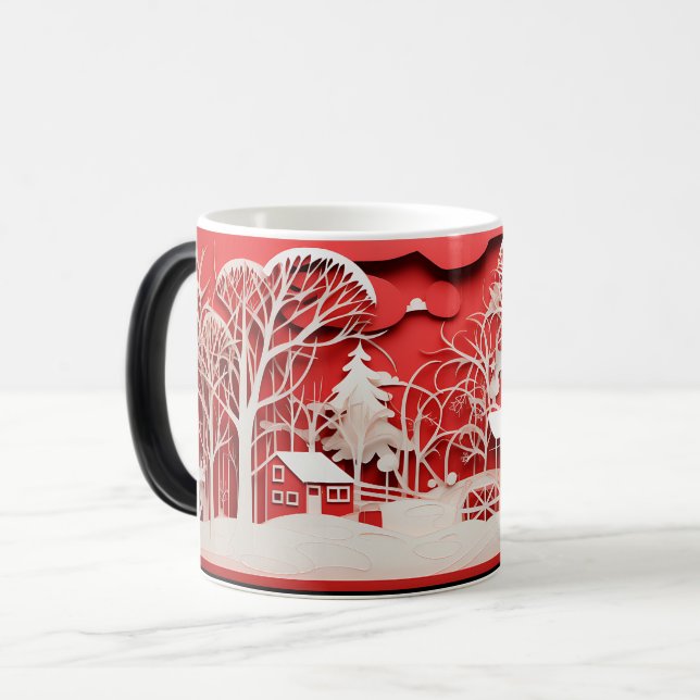 Taza Mágica 3D-Christmas (Anverso izquierdo)