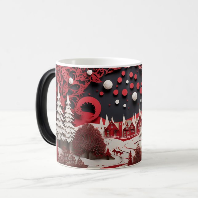 Taza Mágica 3D-Christmas (Anverso izquierdo)