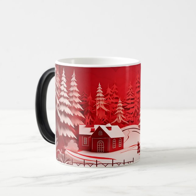 Taza Mágica 3D-Christmas (Anverso izquierdo)