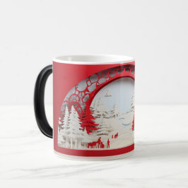 Taza Mágica 3D-Christmas
