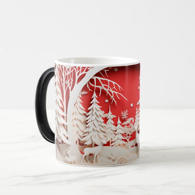 Taza Mágica 3D-Christmas (Anverso izquierdo)
