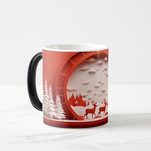 Taza Mágica 3D-Christmas (Anverso izquierdo)