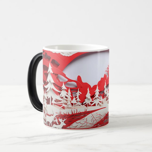 Taza Mágica 3D-Christmas (Anverso izquierdo)