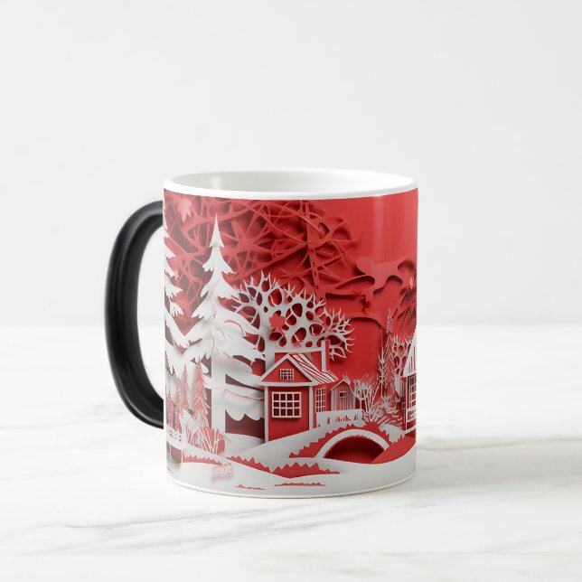Taza Mágica 3D-Christmas (Anverso izquierdo)