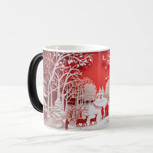 Taza Mágica 3D-Christmas (Anverso izquierdo)