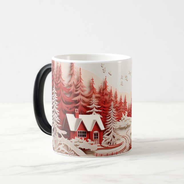 Taza Mágica 3D-Christmas (Anverso izquierdo)