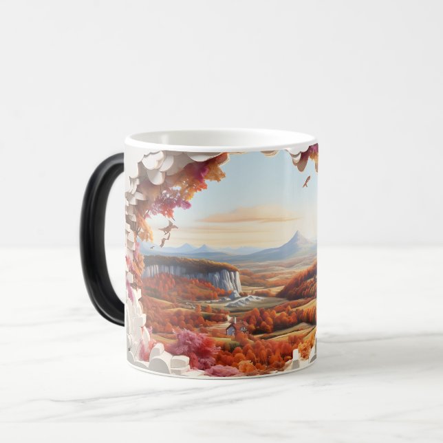 Taza Mágica 3D Landscape  (Anverso izquierdo)