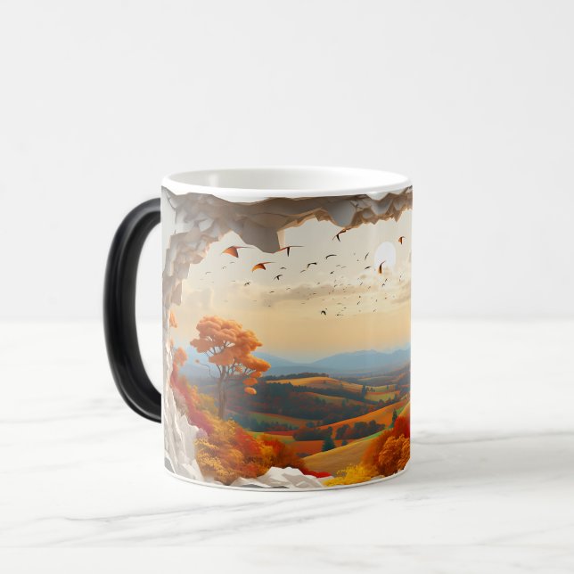 Taza Mágica 3D Landscape  (Anverso izquierdo)