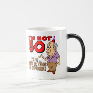 Taza Mágica 50.o Regalos de cumpleaños