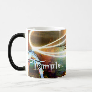 Taza Mágica 5to Negro del fuego Mug2 de la dimensión/el