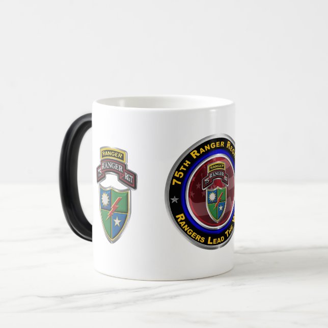Taza Mágica 75.º Regimiento de Peregrinos (Anverso izquierdo)