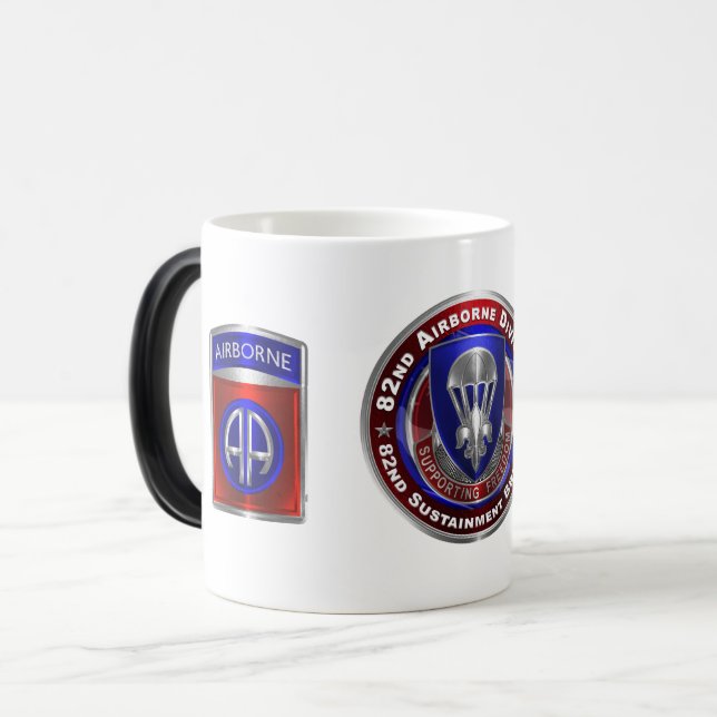 Taza Mágica 82ª Brigada de Sostenimiento de la División Aérea (Anverso izquierdo)