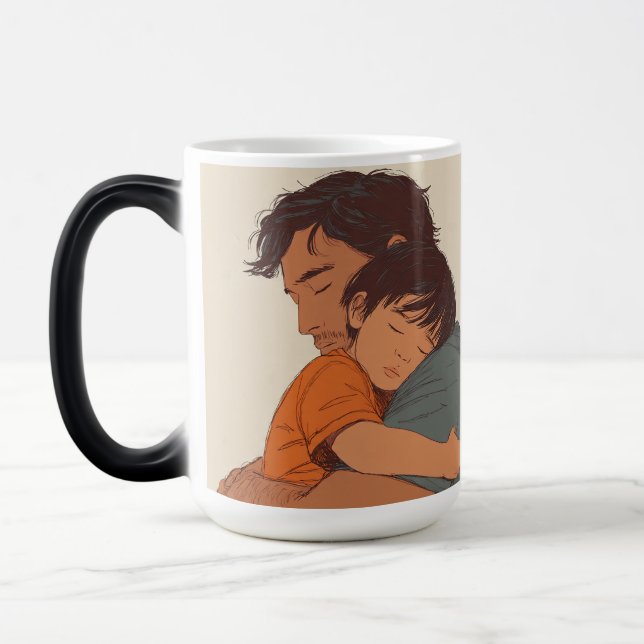Taza Mágica A Father’s Love Never Fades (Izquierda)