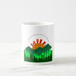 Taza Mágica A Journey Through the Silent Slopes Retro Mountain