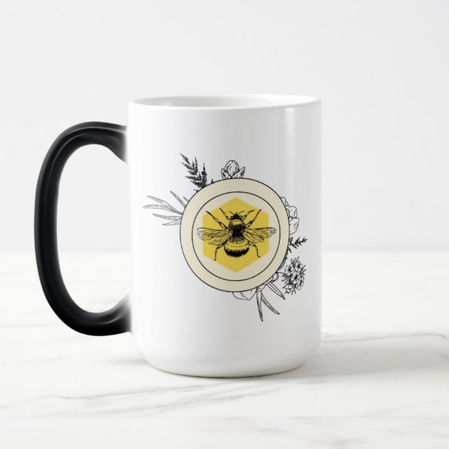 Taza Mágica Abeja (Izquierda)