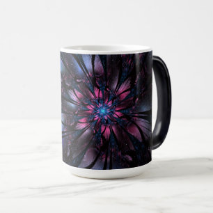 Taza Mágica Abstract fractal flower design.  acrylic print