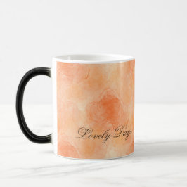 Taza Mágica Abstract Rosa (Naranja) Mugs