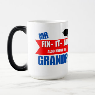 TAZA MÁGICA ABUELO ARREGLALO TODO