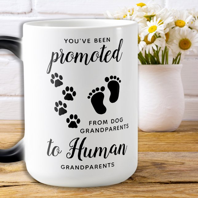 Taza Mágica Abuelos De Perro Promocionados A La Abuela Humana (Subido por el creador)