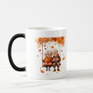 Taza Mágica Abuelos felices...... GrandMa