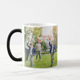 Taza Mágica Abuelos Personalizados Para Cumpleaños/Aniversario