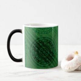 Taza Mágica Aceptación | Medallones de Meditación Verde