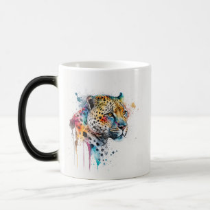 Taza Mágica Acuarela jaguar