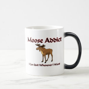 Taza Mágica Adicto a los alces