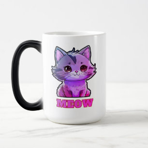Taza Mágica Adorable Cute Meow