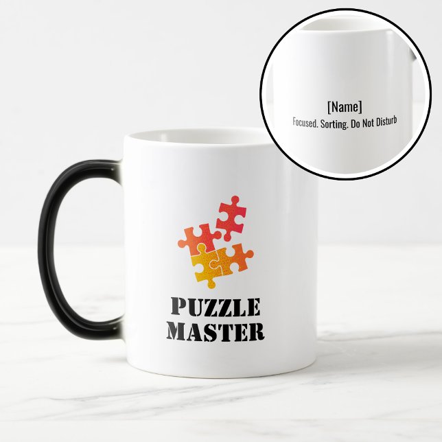 Taza Mágica Aficionado de Rompecabezas Amantes de Rompecabezas (Subido por el creador)
