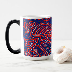 Taza Mágica Águila Democrática Patriota de EE. UU.