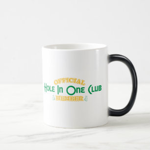 Taza Mágica Agujero oficial en un miembro de club