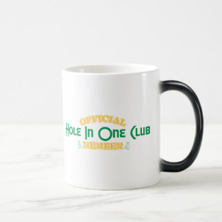 Taza Mágica Agujero oficial en un miembro de club
