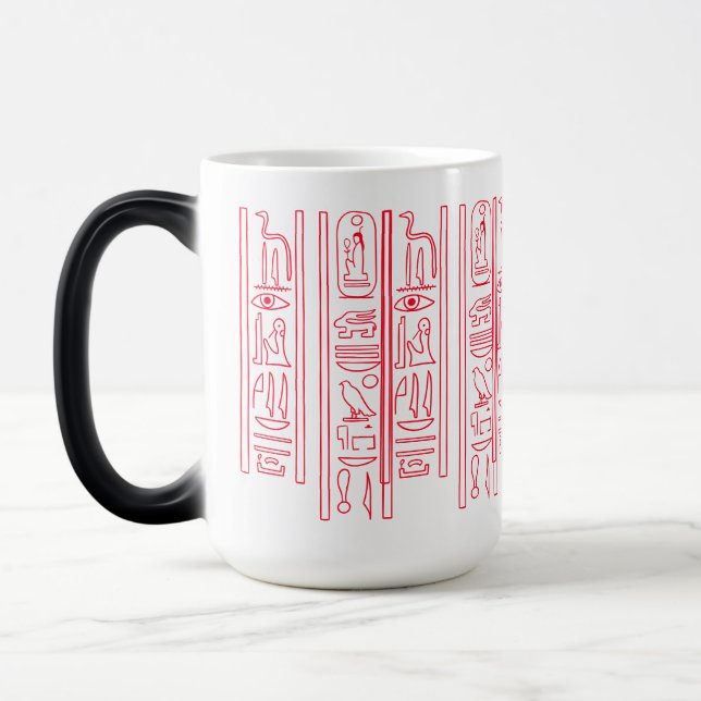 Taza Mágica Ägyptische Hieroglyphen-Magische Tasse (Izquierda)