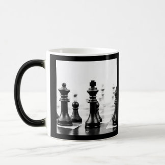 Taza Mágica Ajedrez B&W