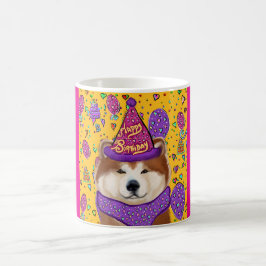 TAZA MÁGICA AKITA DOG
