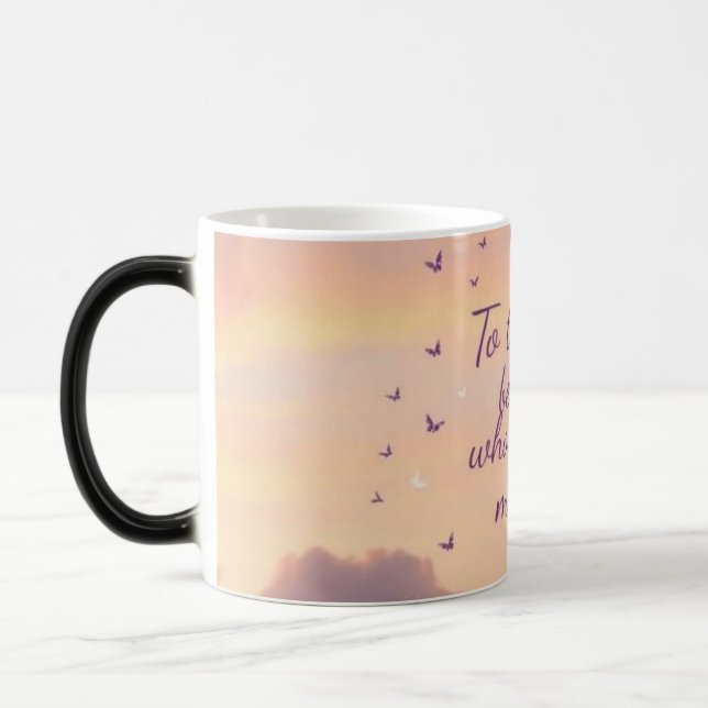 Taza Mágica Al que me da alas - Pastel Sunset Butt (Izquierda)