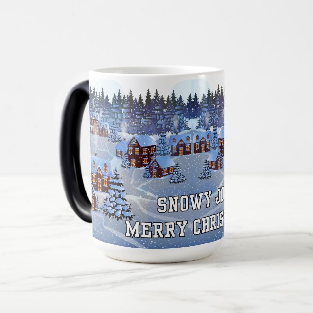 Taza Mágica Alegría Nevada (Anverso izquierdo)