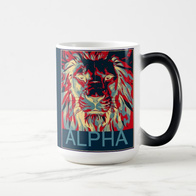Taza Mágica Alfa Lion (Derecha)
