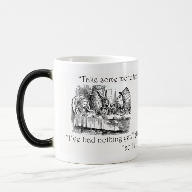 Taza Mágica Alicia en el país de las maravillas (Izquierda)