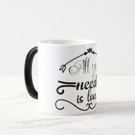 Taza Mágica all you need is love