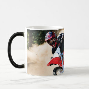 Taza Mágica almohada de lanzamiento de motocross