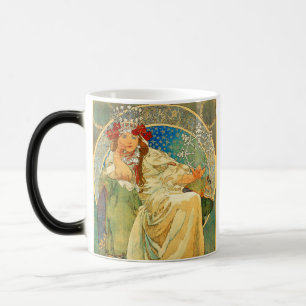 Taza Mágica Alphonse Mucha Art Nouveau Princess Hyacinth