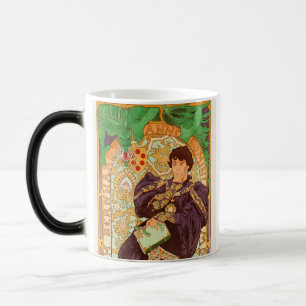 Taza Mágica Alphonse Mucha Prince y Dragon